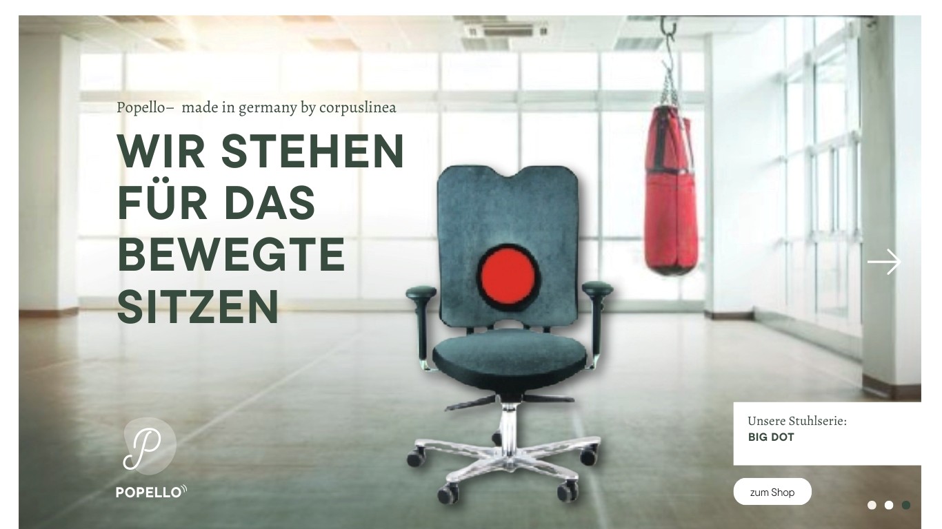 Entdecken Sie die Zukunft des Sitzens mit unseren innovativen Bürostühlen, die nicht nur ästhetisch ansprechend sind, sondern auch gezielt auf Ihre individuellen Bedürfnisse abgestimmt werden können. Jedes Modell vereint modernste Technologie mit ergonomischem Design, um ein gesundes und aktives Sitzen zu fördern und Rückenproblemen vorzubeugen. Vertrauen Sie auf die jahrelange Erfahrung von Popello und erleben Sie, wie ein durchdachter Stuhl Ihr Arbeitsumfeld revolutionieren kann – für mehr Wohlbefinden und gesteigerte Produktivität im Büro oder Homeoffice.